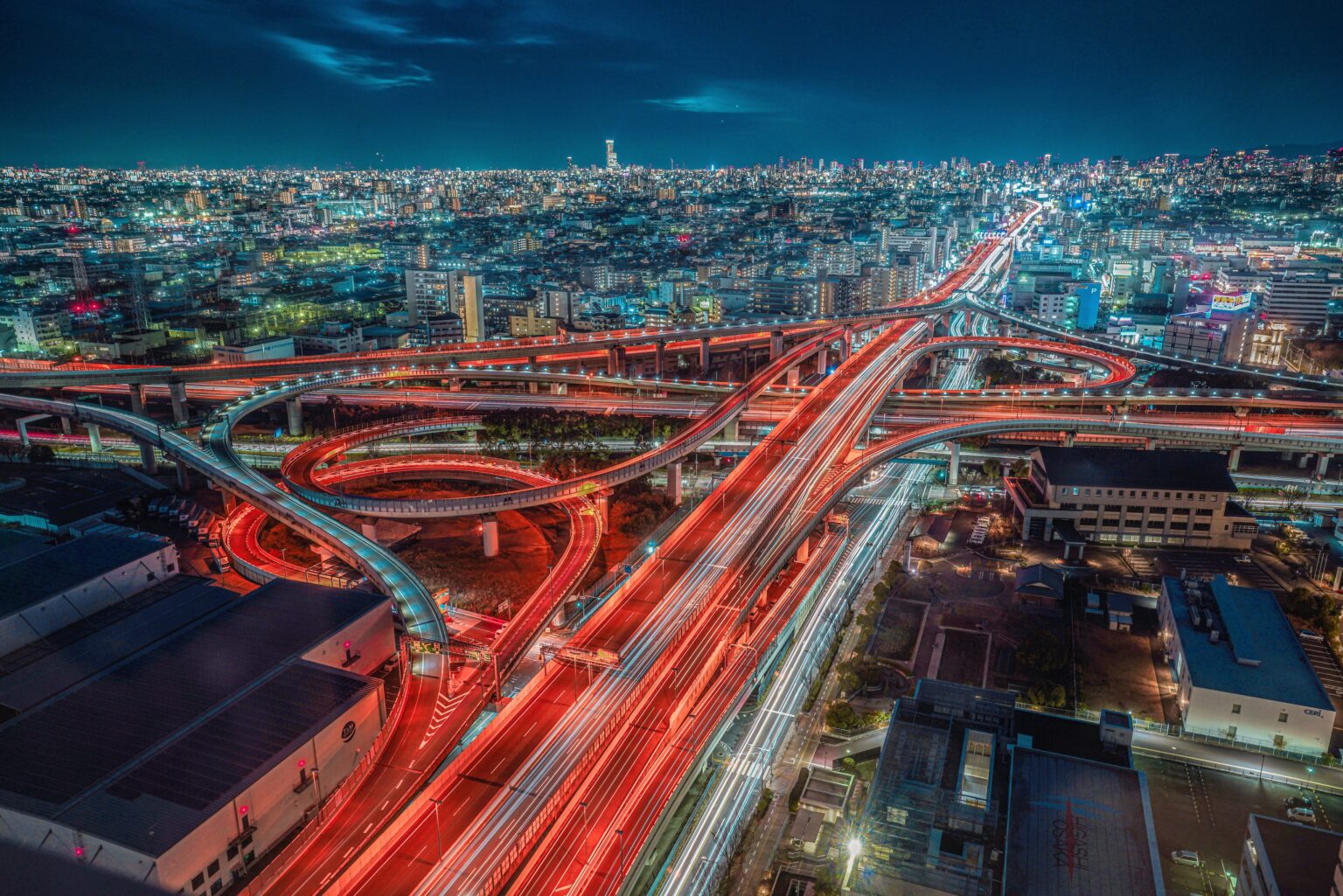 東大阪ジャンクション夜景を撮りに行ってきた！作例紹介やアクセス方法について | 銀塩日記