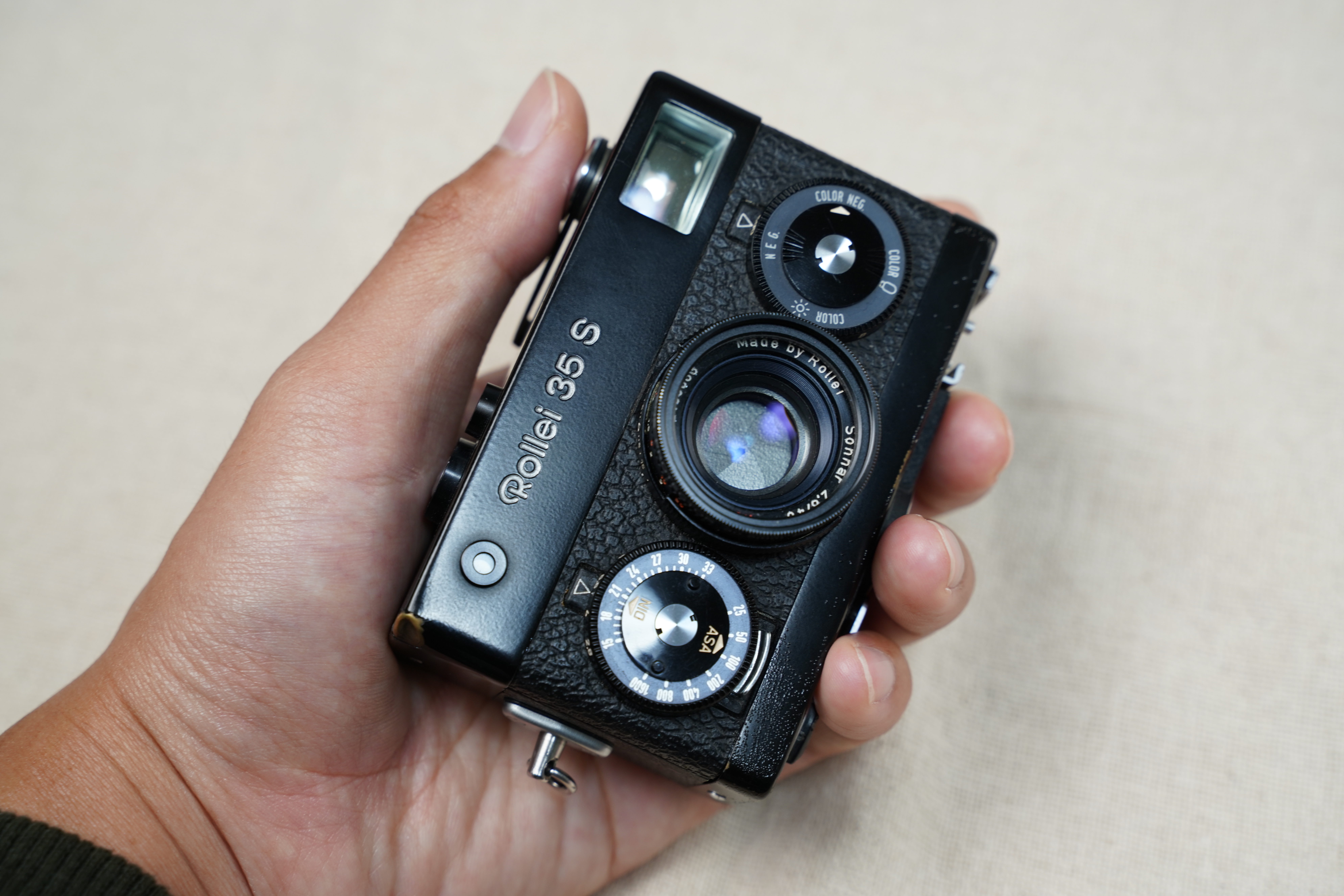 型番 9429 実用品 Rollei 35S 最上級機種 フィルムカメラ FONDOBLAKA